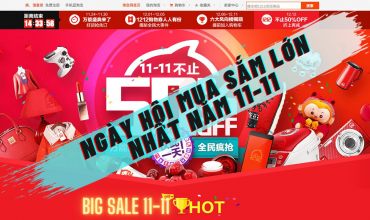 Lướt nhanh xem “flash sale” 11/11 ở Trung Quốc năm nay có gì “hot”?