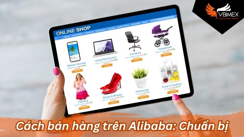 Cách bán hàng trên Alibaba: Chuẩn bị