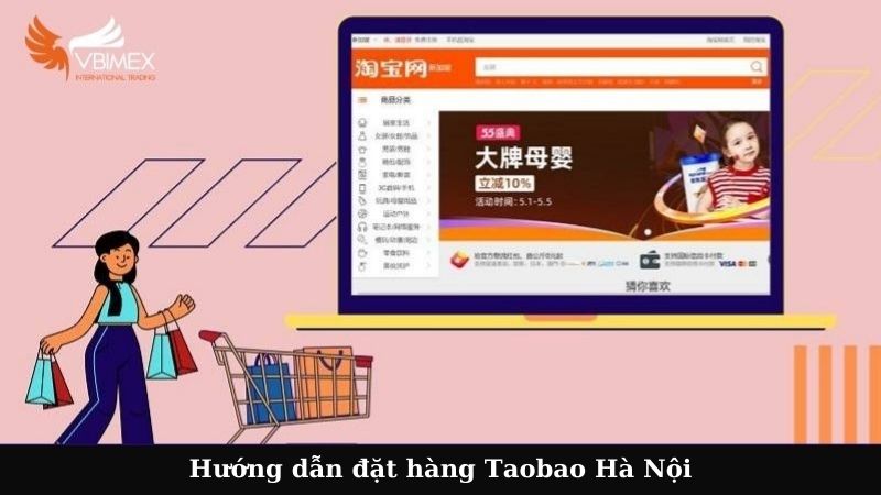 Hướng dẫn đặt hàng Taobao Hà Nội