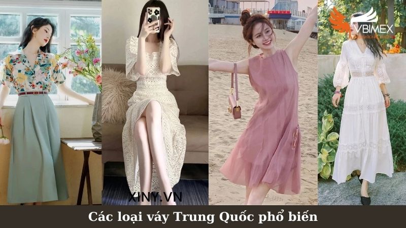 Các loại váy Trung Quốc phổ biến