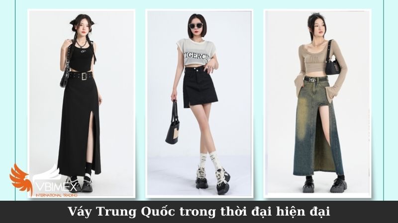 Váy Trung Quốc trong thời đại hiện đại